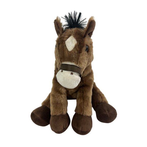 Dan Dee Collector’s Choice Brown Pony Stuffed Animal Plush Toy Unisex Kids 11” - Picture 1 of 12